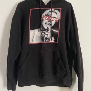 Lil Peep Hoodie Black Size M